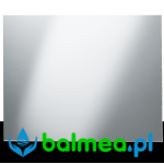 Lustro antykradzieżowe ze stali szlachetnej RODAN 49 x 39cm