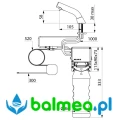Elektroniczny dozownik mydła BINOPTIC - stojący - rysunek.jpg