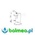 Zawór elektroniczny TEMPOMATIC 4 do pisuaru - rysunek.jpg