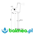 Elektroniczny zawór spłukujący TEMPOMATIC 4 do pisuarów - rysunek.jpg