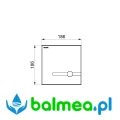 Płyta uruchamiająca TEMPOMATIC Dual Control do WC - rysunek.jpg