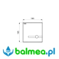 Płyta uruchamiająca TEMPOMATIC Dual Control do WC - rysunek.jpg