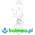 Moduł KOMPACT TC - Umywalka i WC wiszące - rysunek.jpg