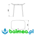 Taboret natryskowy Be-Line® - rysunek.jpg