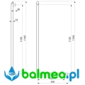 Poręcz Be-Line® w kształcie „L” - H.1130 mm - rysunek.jpg