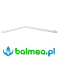 Narożna poręcz natryskowa Be-Line® - biała.webp