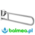 Uchylna poręcz łukowa Inox satynowy L. 850 mm.webp