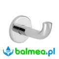 Hak na ubrania Inox błyszczący, model długi.webp