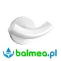 Podwójny hak Inox biały.webp