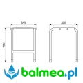 Taboret natryskowy ALU - rysunek.jpg