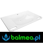 MEDCARE Umywalka pojedyncza do łazienek bez barier o wymiarach 850 x 150 x 550 mm