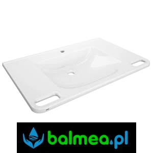MEDCARE Umywalka pojedyncza do łazienek bez barier o wymiarach 850 x 150 x 550 mm