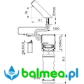 Elektroniczny dozownik mydła TEMPOMATIC 4 - stojący - rysunek.jpg