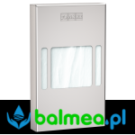 Podajnik naścienny woreczków higienicznych ze stali szlachetnej RODAN