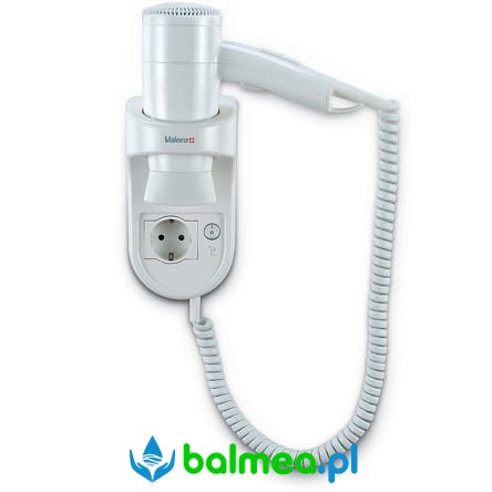 Suszarka hotelowa do włosów 1600W PREMIUM SMART SOCKET Valera Biała 55330153 zdjęcie.jpg