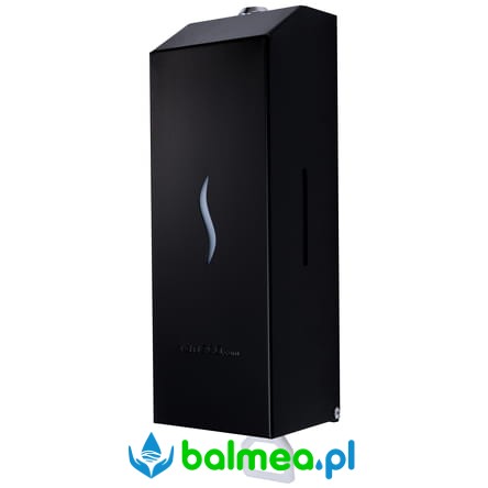 Dozownik mydła w płynie i środków dezynfekcyjnych Faneco Hit 1 L ze stali szlachetnej, czarny SA1002SJBL zdjęcie.jpg