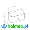 Pojemnik na ręczniki pojedyncze MERIDA STELLA MINI ASB201 rysunek techniczny.jpg