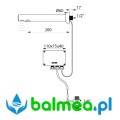 Elektroniczna bateria podtynowa BINOPTIC - rysunek techniczny