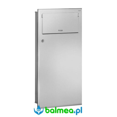 Pojemnik na śmieci z zapadnią