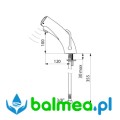 Bateria Delabie 492106LH - schemat