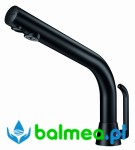 Bezdotykowa bateria stojąca, umywalkowa BINOPTIC, czarna, matowa 