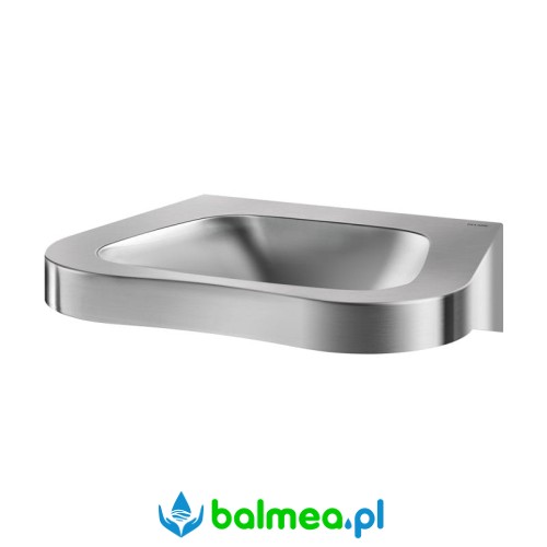 Umywalka ścienna dla niepełnosprawnych bez otworu na armaturę