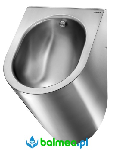 Pisuar wiszący DELTA zasilanie podtynkowei i podtynkowy odpływ