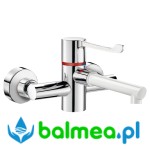 Sekwencyjna bateria termostatyczna z zatrzaskową wylewką BIOCLIP