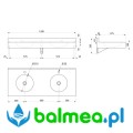 Umywalka delabie duplo z otworami 121390.jpg