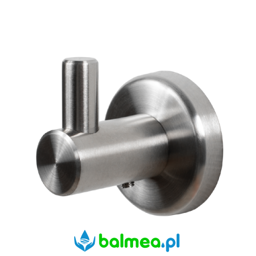 wieszak łazienkowy pojedynczy stal matowa.png