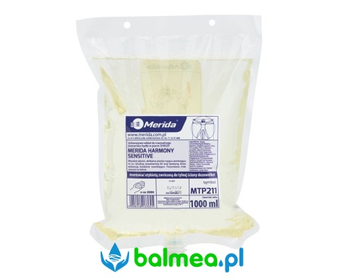 mydło w pianie merida harmony sensitive 1000ml z aromatem.jpg