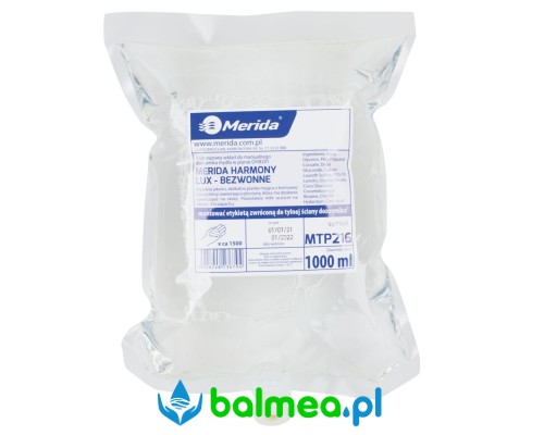 mydło w pianie merida harmony lux 1000ml.jpg