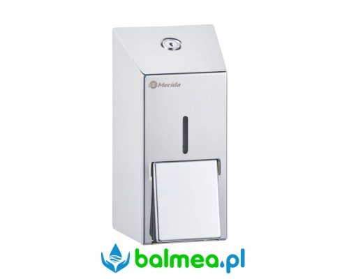 Dozownik mydła w płynie 400 ml MINI Merida Stella stal polerowana.jpg