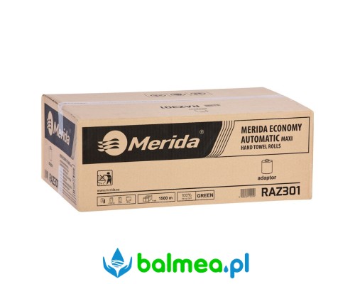 ręczniki papierowe w roli z adaptorem zielone średnica 19,5 cm długość 250 m jednowarstwowe karton 6 rolek.jpg