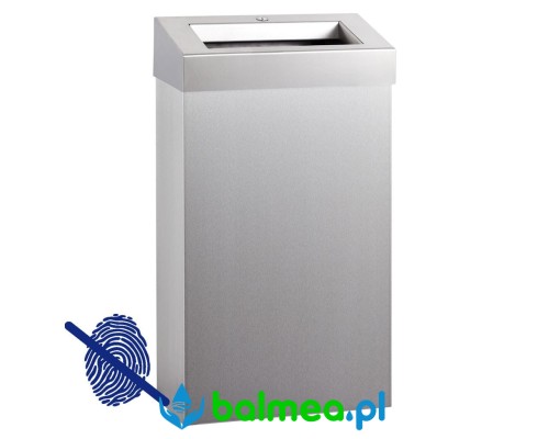 kosz na odpady otwarty 27 l stal matowa z powłoką AFP.jpg