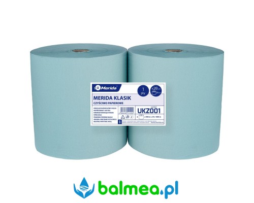 Czyściwo papierowe w rolce 400 m zielone.jpg