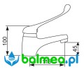 Bateria umywalkowa z uchwytem lekarskim ARM0002L wymiary.jpg