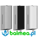 Manualny dozownik mydła w płynie 800 ml EXOS stal nierdzewna 