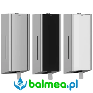 Manualny dozownik mydła w płynie 800 ml EXOS stal nierdzewna 