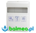 Pojemnik na jednorazowe nakładki sedesowe