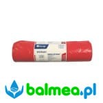 Jednorazowe worki na śmieci pojemność 160 l 25 szt. czerwone