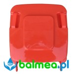 Pokrywa do pojemnika 120 l WT0263 (KJS412) czerwona