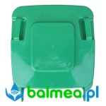 Pokrywa do pojemnika 240 l WT0270 (KJS413) zielona