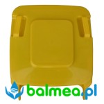 Pokrywa do pojemnika 240 l WT0270 (KJS413) żółta