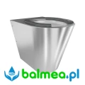 podwieszana miska sedesowa WC ze stali nierdzewnej z nakładkami zdjęcie.webp