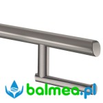 Uchwyt na papier toaletowy do poręczy uchylnej antracyt