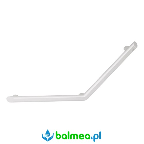 Poręcz kątowa 400 x 400 mm biała