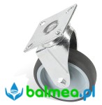 Kółko ø 125 mm z płytką mocującą SPLAST KOLK-0007