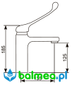 Bateria umywalkowa lekarska - rysunek techniczny.png