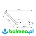 Poręcz kątowa 400mm x 400mm - rysunek techniczny.jpg